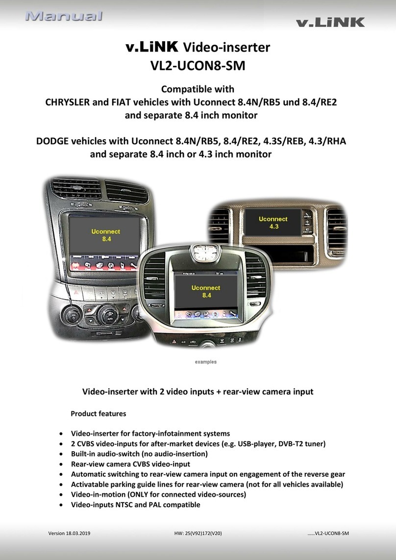 v.link VL2-UCON8-SM User manual