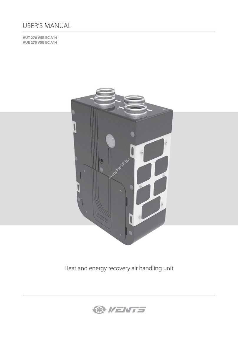 Vents VUT 270 V5B EC A14 User manual Vents VUT 270 V5B EC A14 User manual