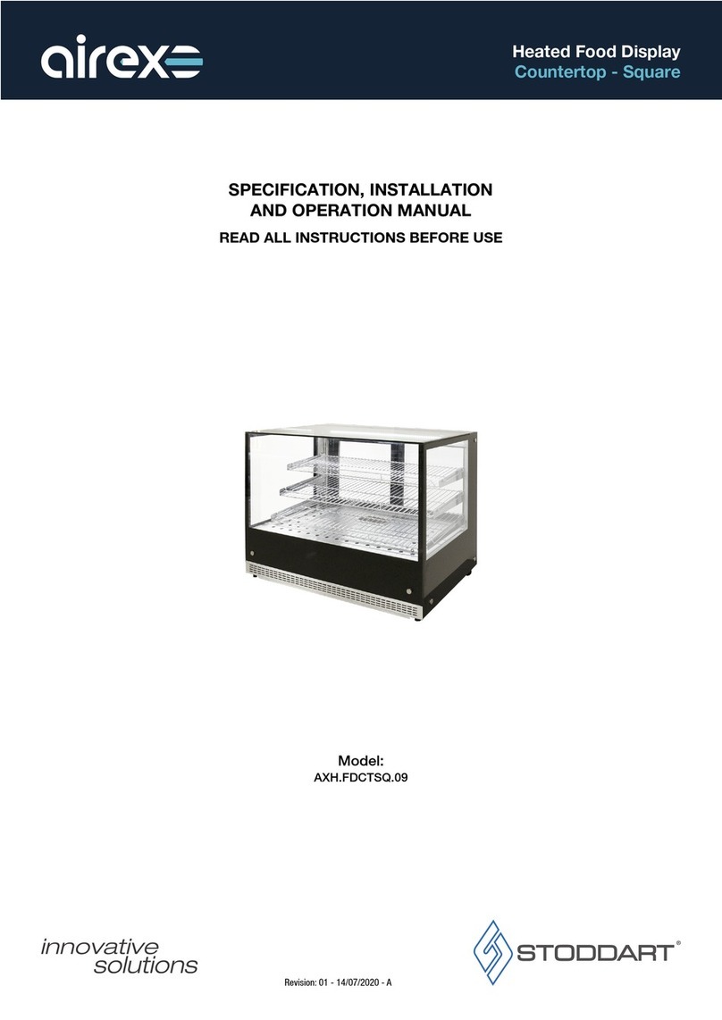 STODDART AXH.FDCTSQ.09 Specification, installation and operation manual