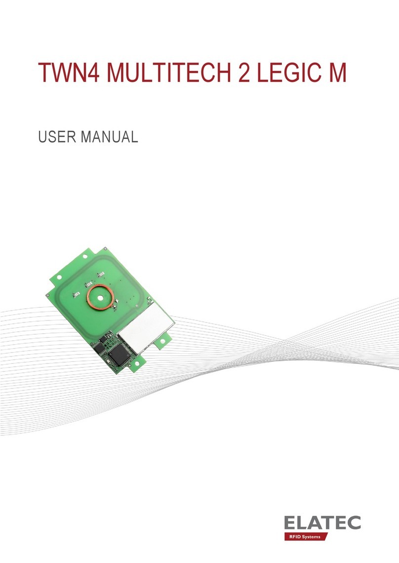 Elatec MULTITECH 2 LEGIC M user manual