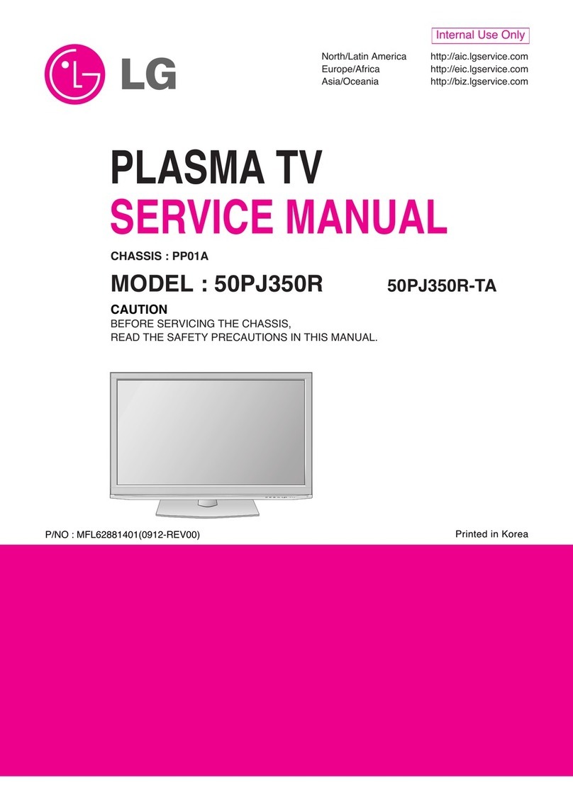 LG 50PJ350R User manual