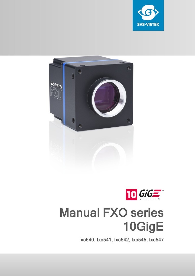 SVS-Vistek 10 GiGE FXO Series manual
