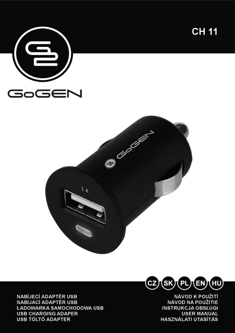 Gogen CH 11 user manual