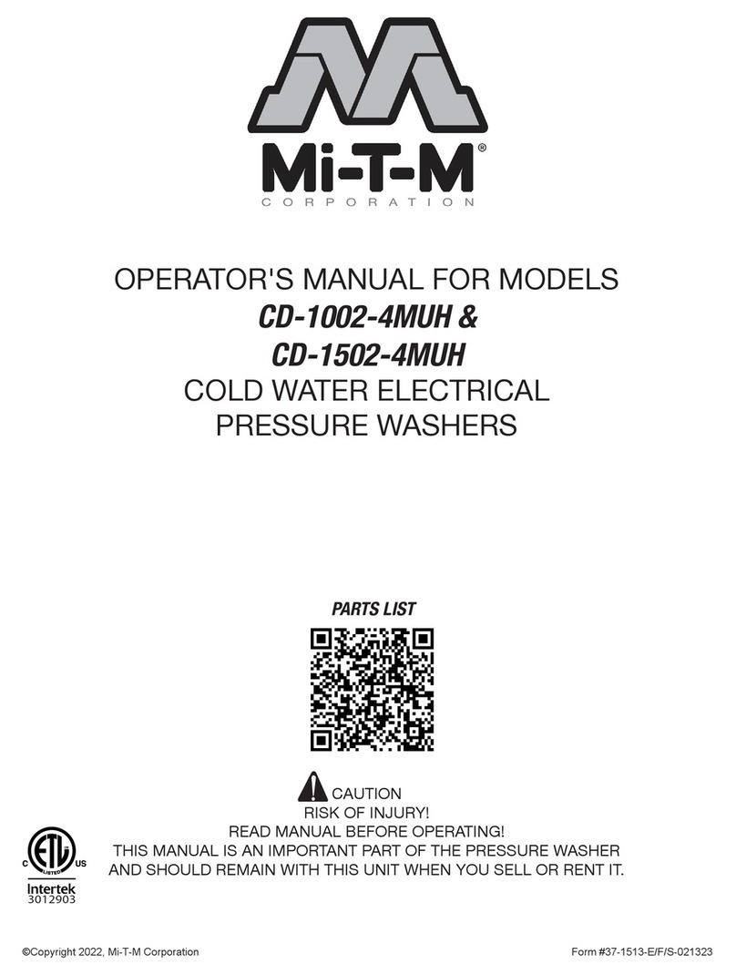Mi-T-M CD-1002-4MUH Operator's manual