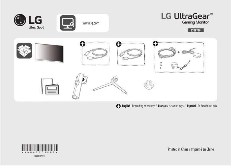 LG UltraGear 27GP750 User manual