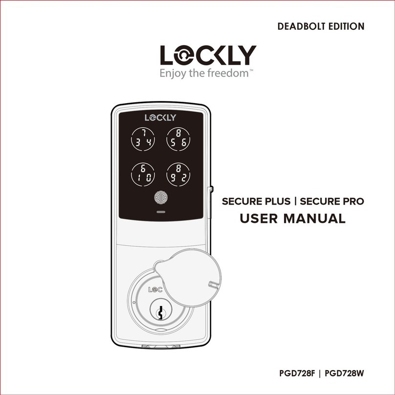 Lockly SECURE PLUS user manual