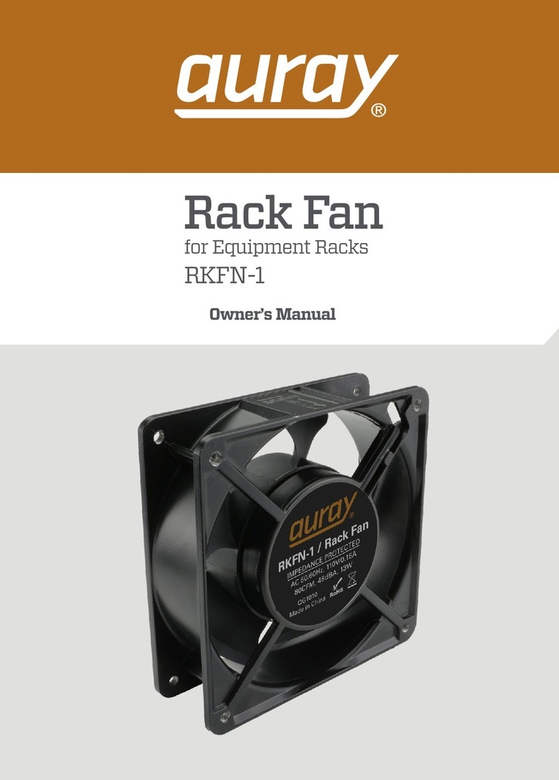 auray RKFN-1 owner's manual