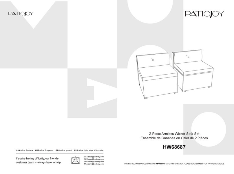 PATIOJOY HW68687 User manual