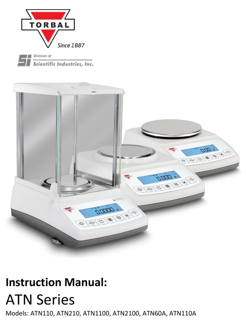 Torbal ATN Series User manual