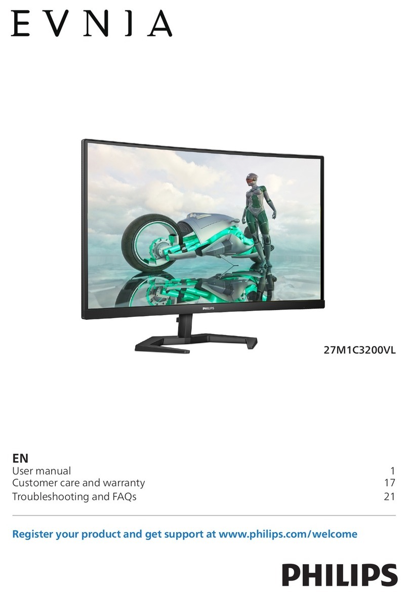 Philips EVNIA 27M1C3200VL User manual