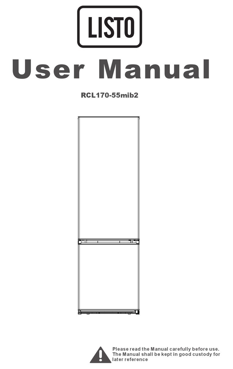 Listo RCL170-55mib2 User manual