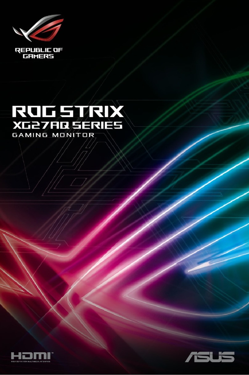 Asus ROG STRIX XG27AQ-W User manual Asus ROG STRIX XG27AQ-W User manual