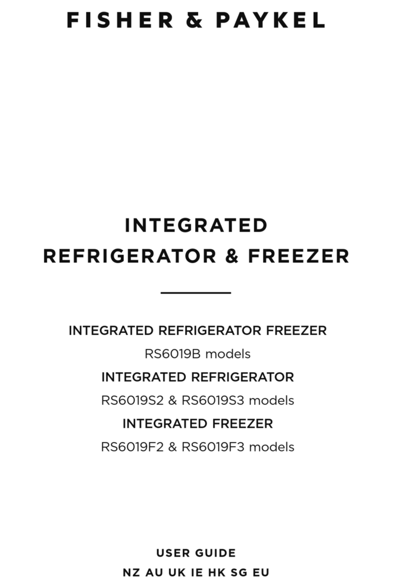 Fisher & Paykel RS6019S2 User manual Fisher & Paykel RS6019S2 User manual