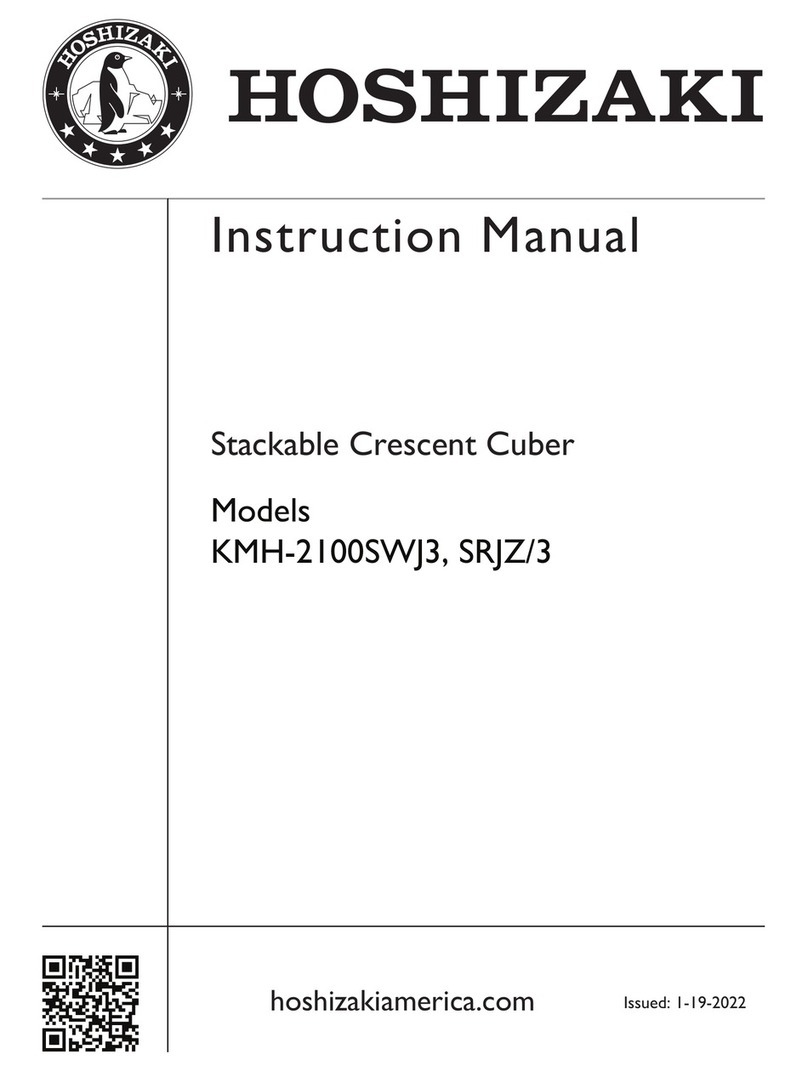 Hoshizaki KMH-2100SRJZ User manual