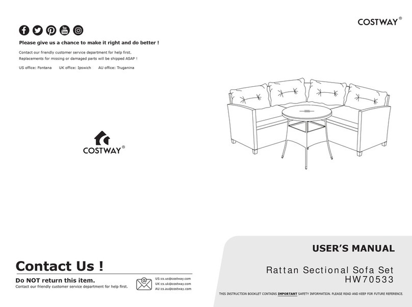 Costway HW70533 user manual