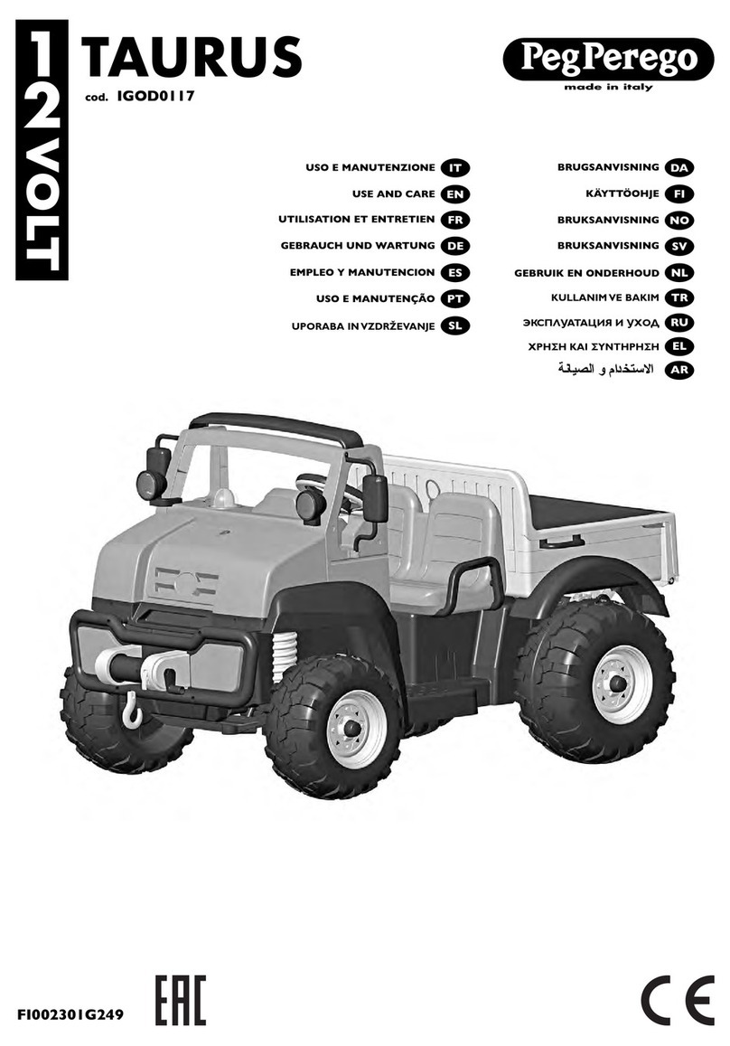 Peg-Perego TAURUS Installation instructions