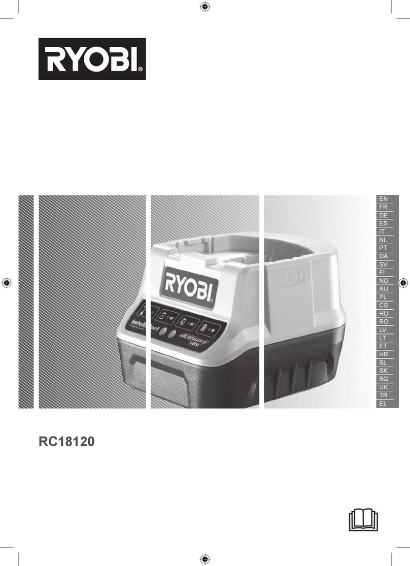 Ryobi RC18120-120 User manual Ryobi RC18120-120 User manual
