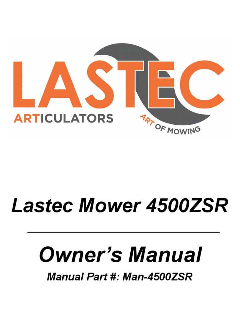 Lastec 4500ZSR owner's manual