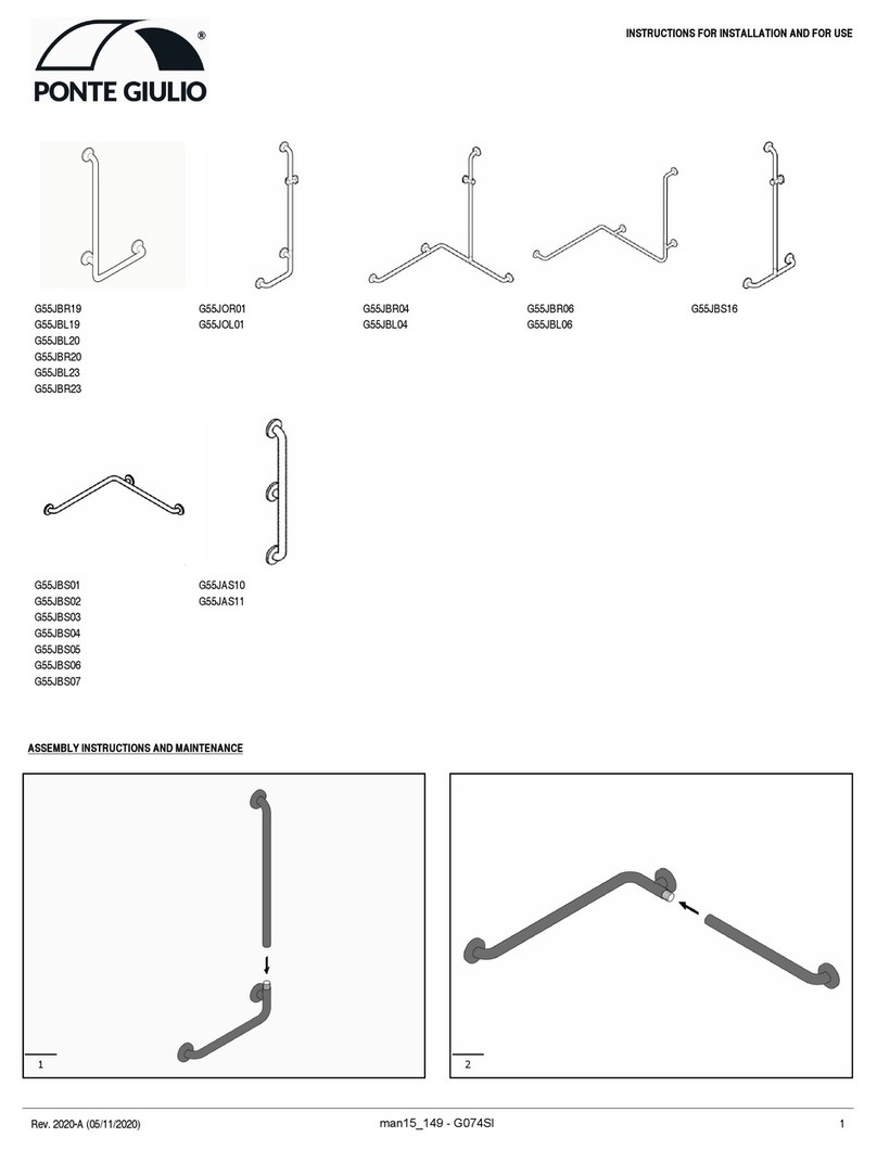 Ponte Giulio G55JBR19 User manual