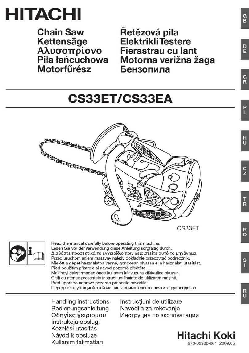 Hitachi CS33ETNC User manual