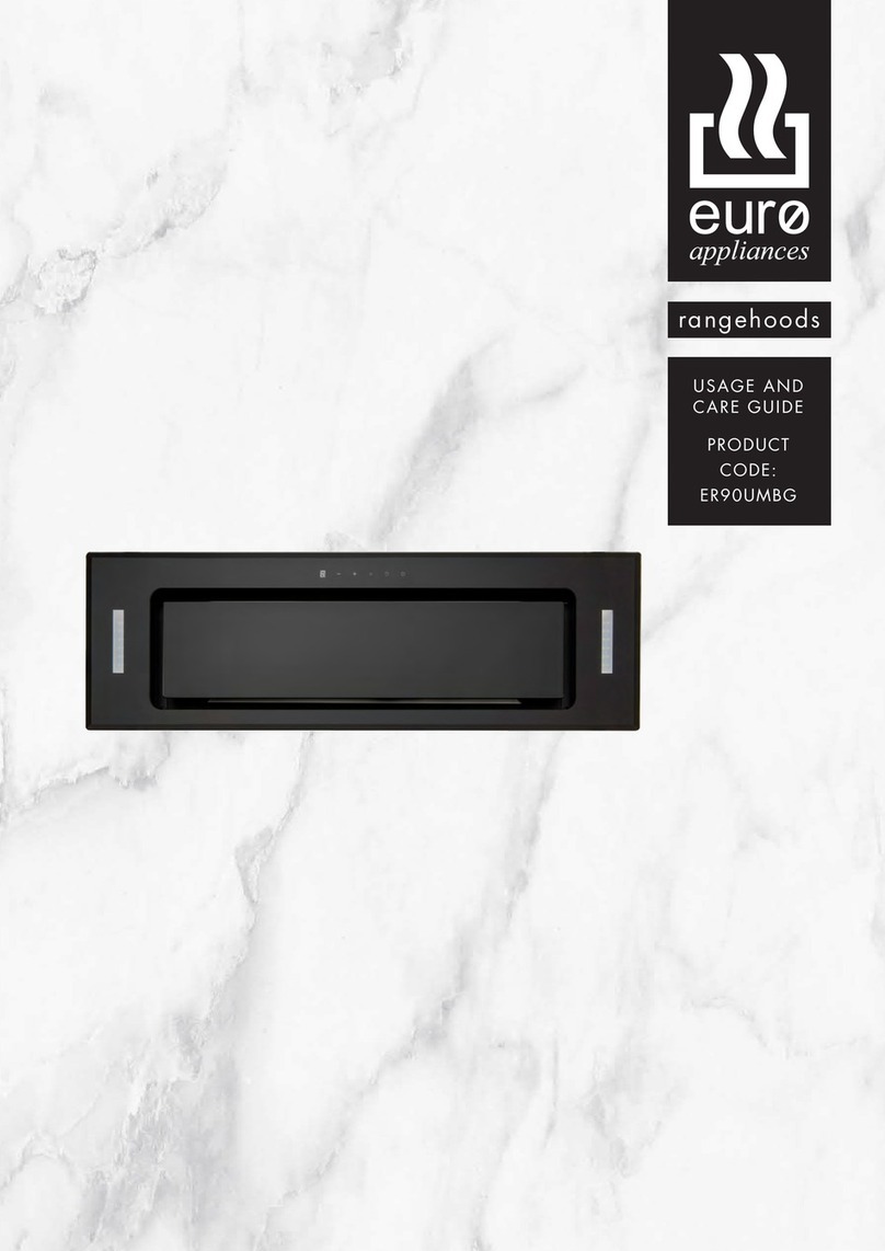 Euro Appliances ER90UMBG Usage and care guide
