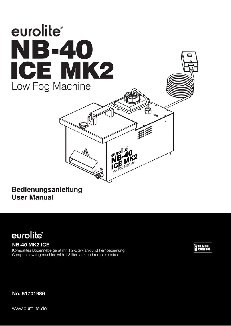 EuroLite NB-40 ICE MK2 user manual
