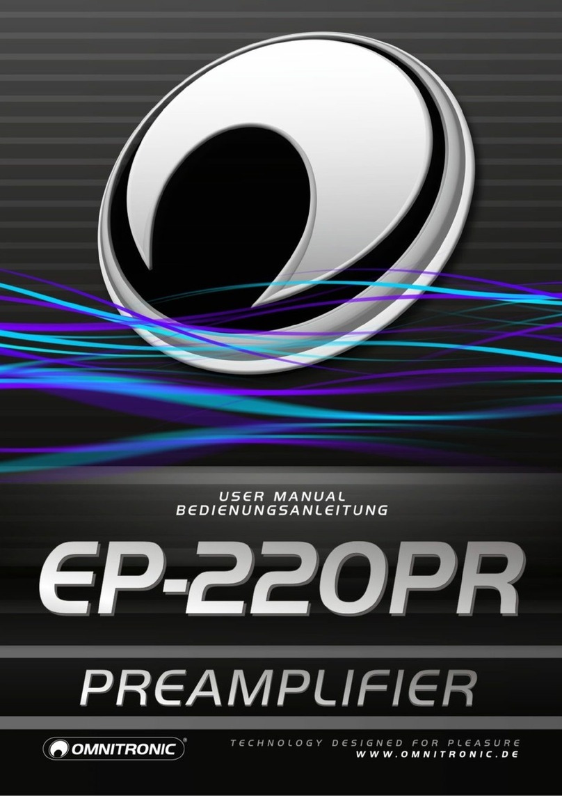 Omnitronic EP-220PR User manual