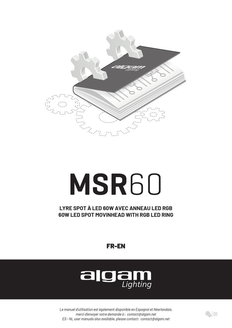 Algam Lighting MSR60 User manual