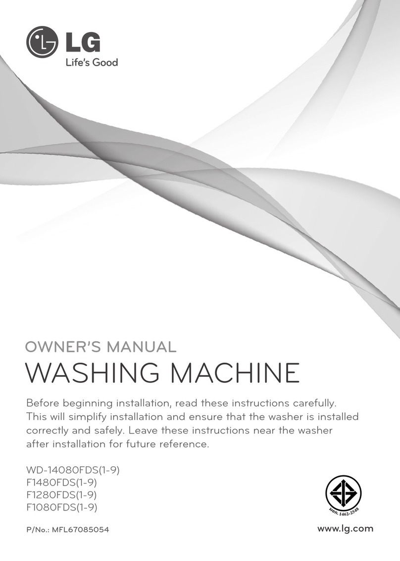 LG WD-14080FDS owner's manual