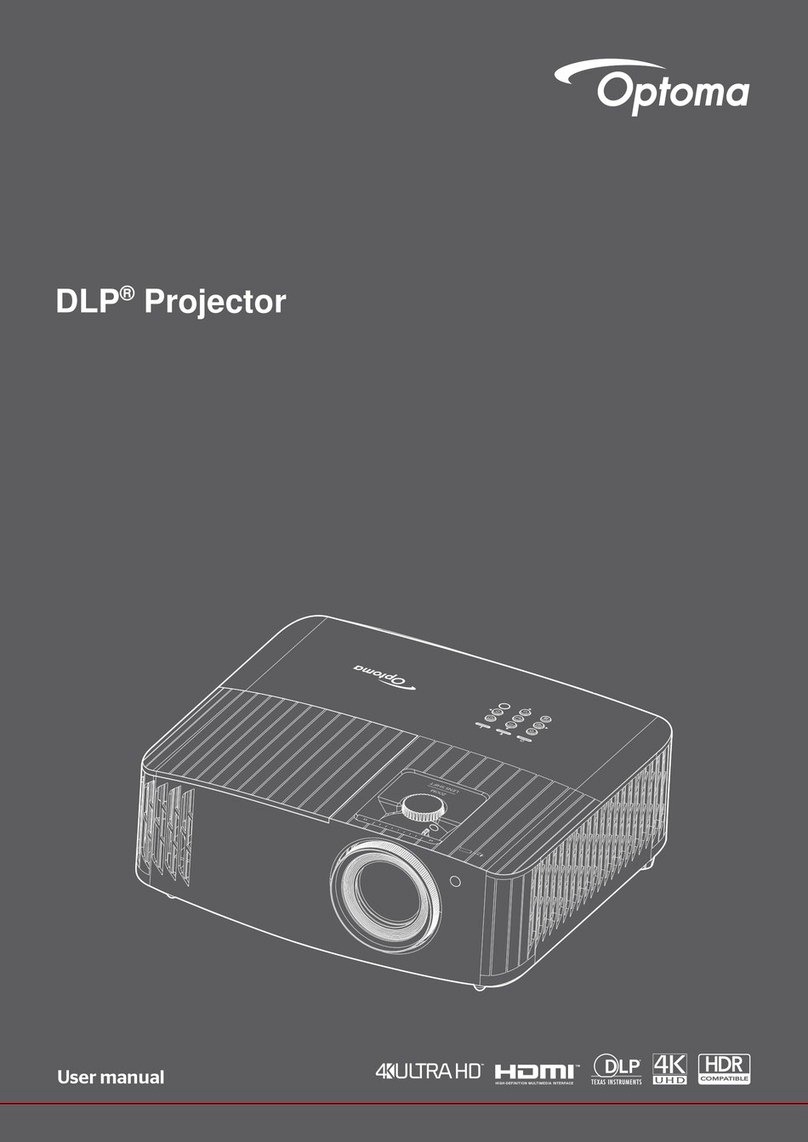 Optoma UHD35x user manual