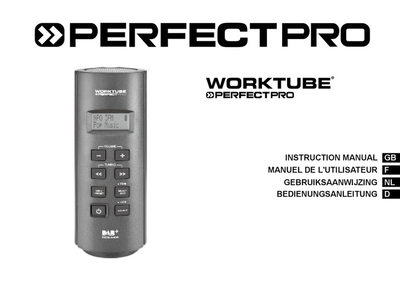 PERFECTPRO Worktube WTB instruction manual