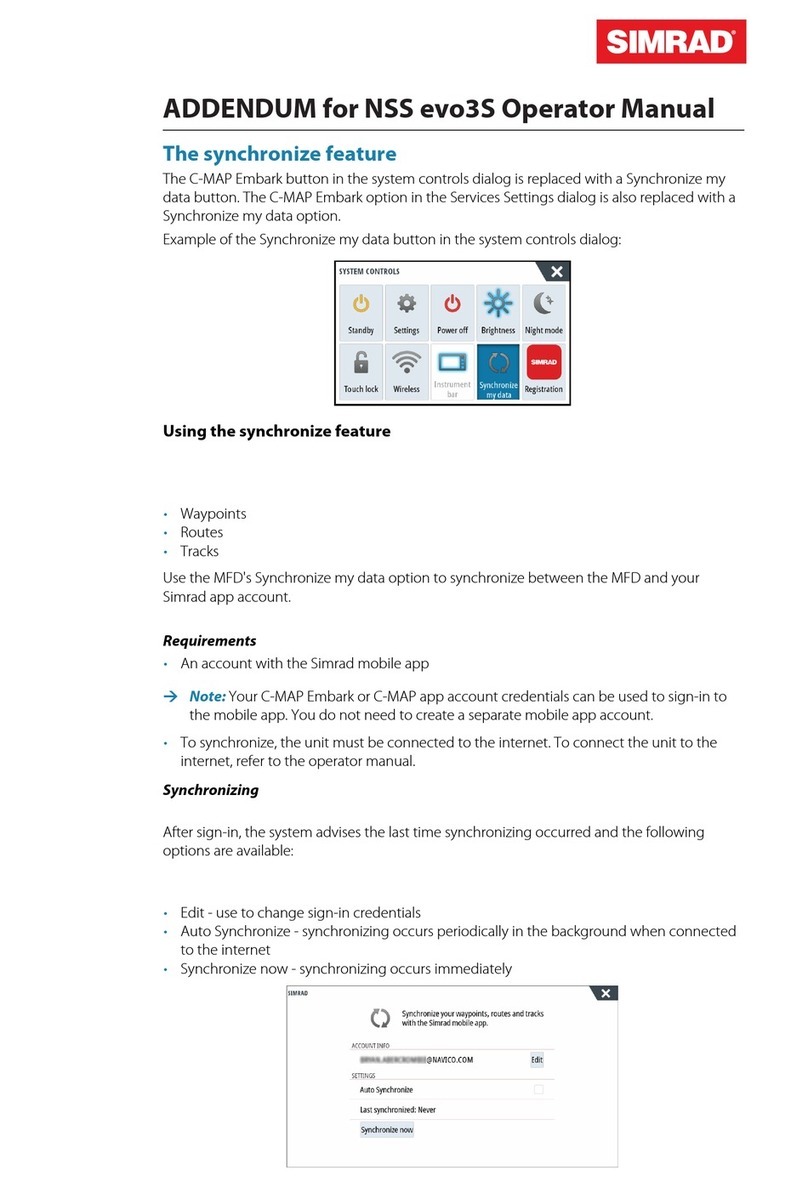 Simrad NSS evo3S User manual