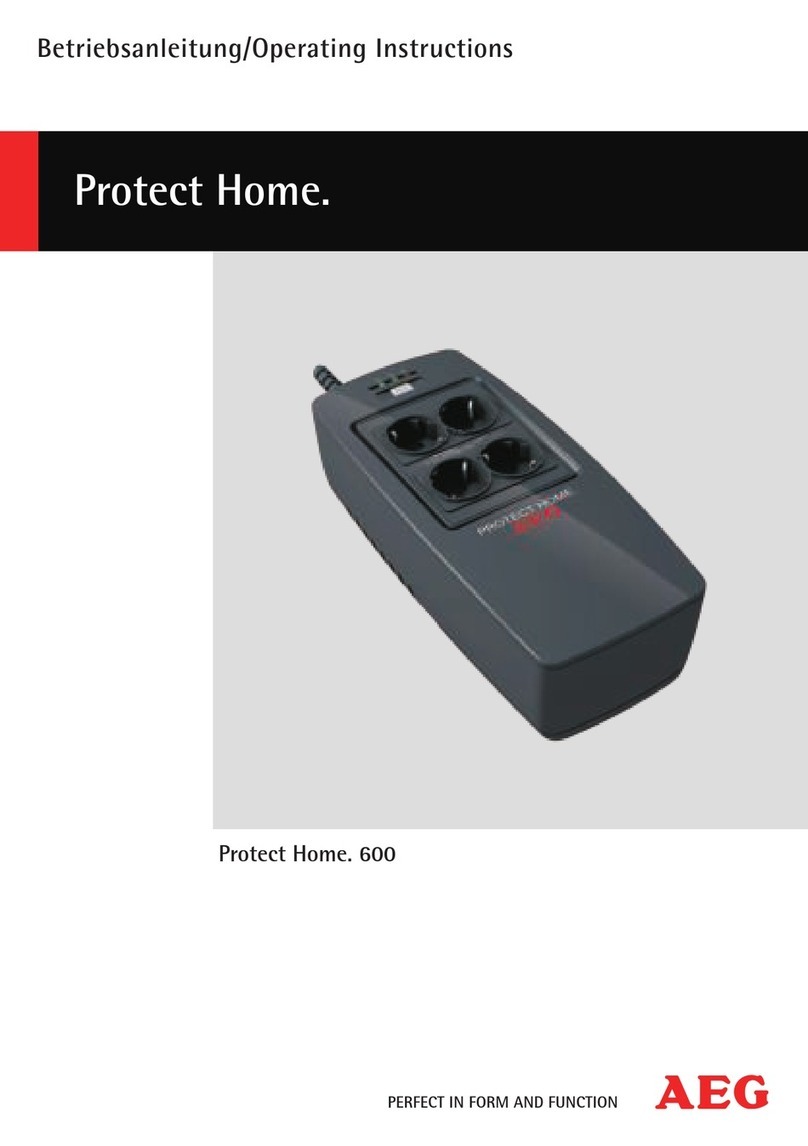 AEG Protect Home. 600 User manual AEG Protect Home. 600 User manual