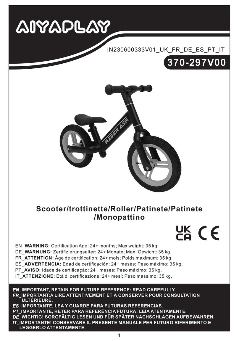 Aiyaplay 370-297V00 manual