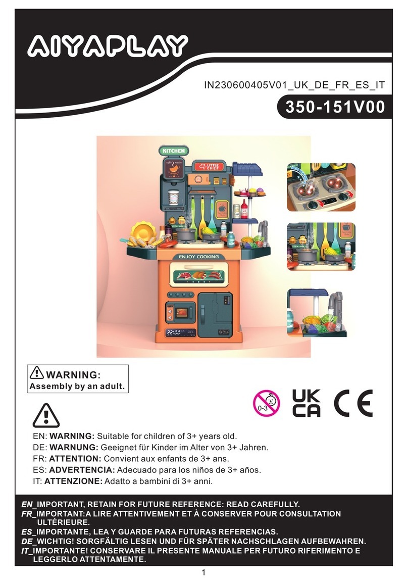 Aiyaplay 350-151V00 manual