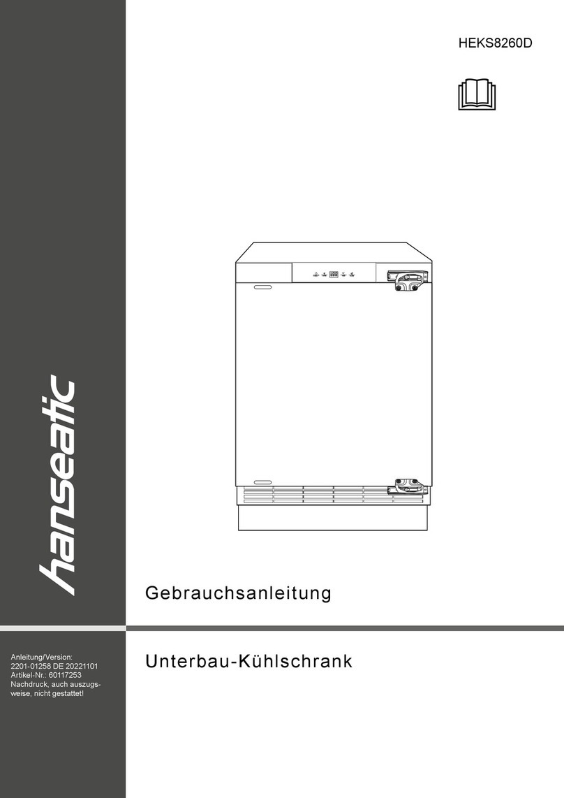 Hanseatic HEKS8260D user manual