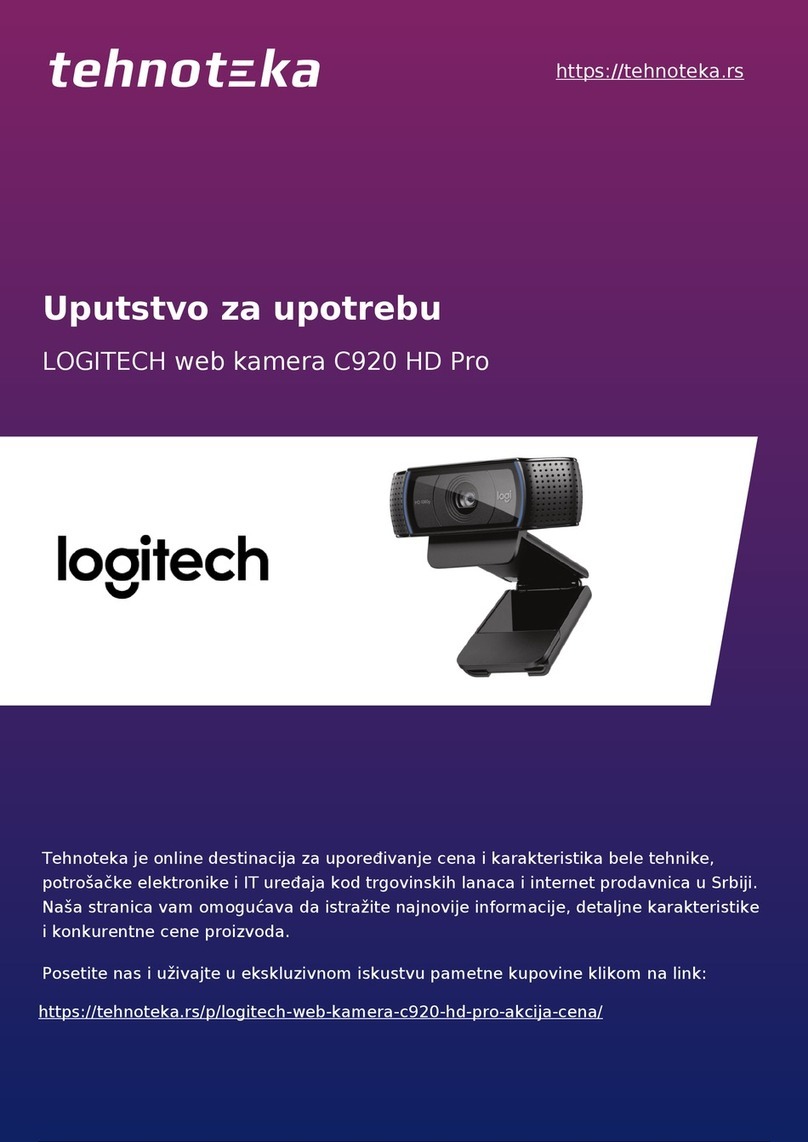 Logitech Pro C920 Assembly Instructions Logitech Pro C920 Assembly Instructions