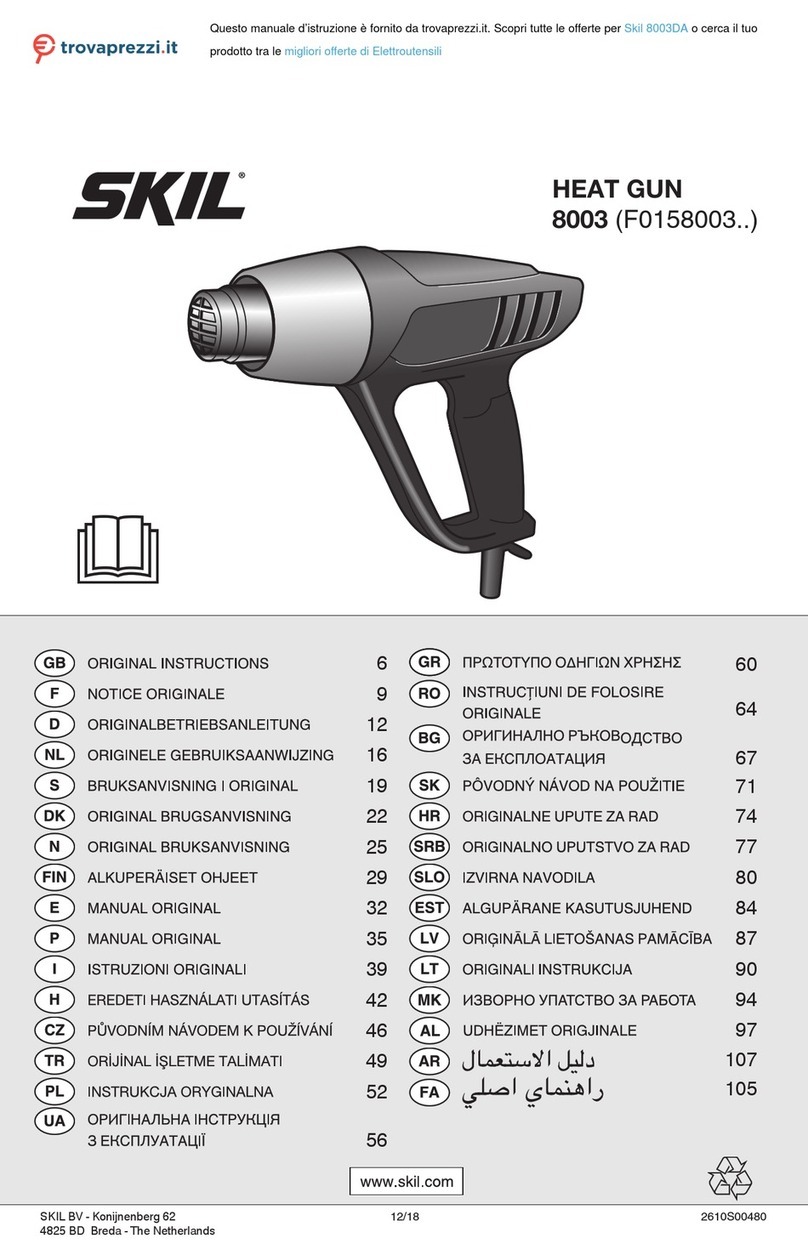 Skil 8003DA User manual