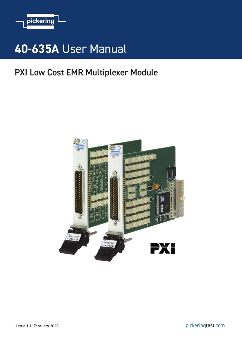 Pickering PXI 40-635A user manual