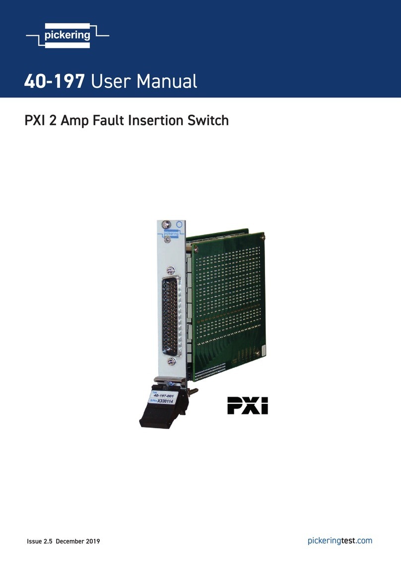 Pickering PXI 40-197 user manual