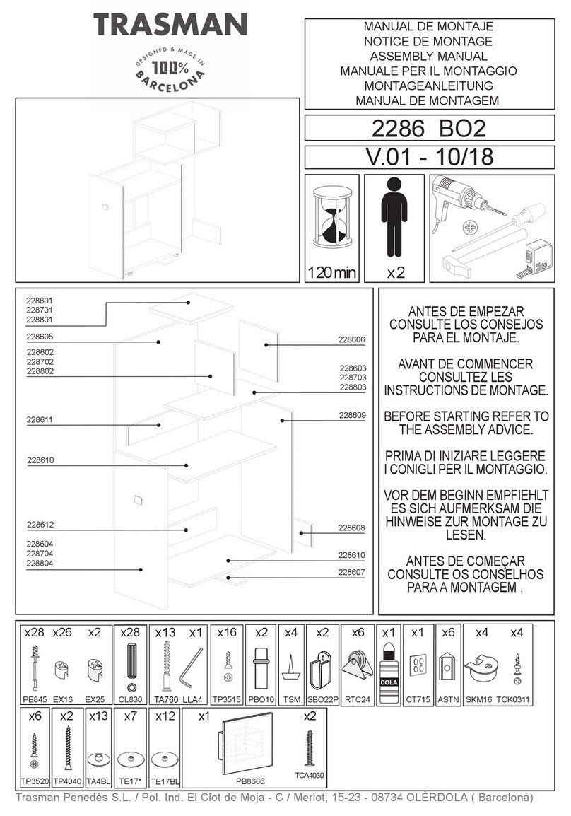 Trasman 2286 BO2 User manual
