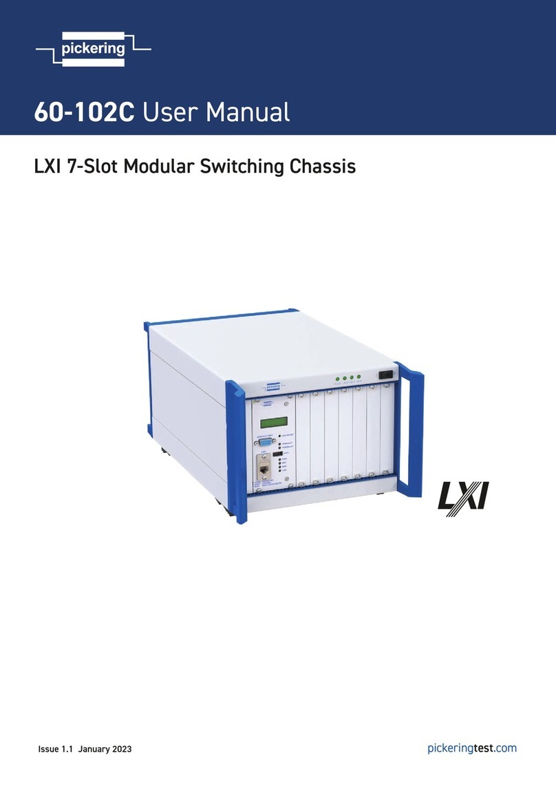 Pickering LXI 60-102C user manual