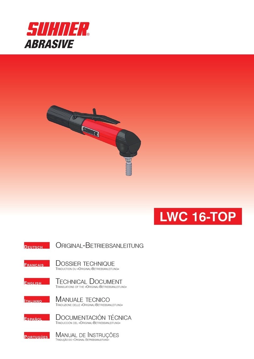 SUHNER ABRASIVE LWC 16-TOP Technical document