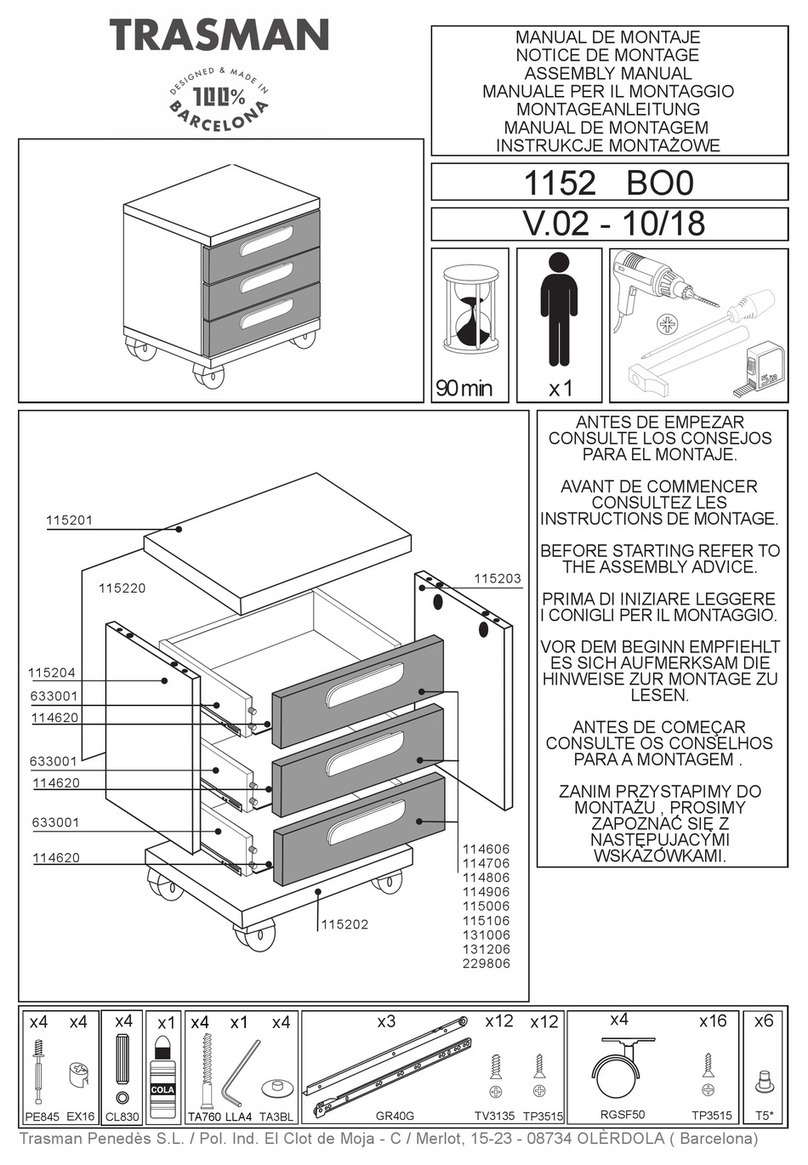 Trasman 1152 BO0 User manual