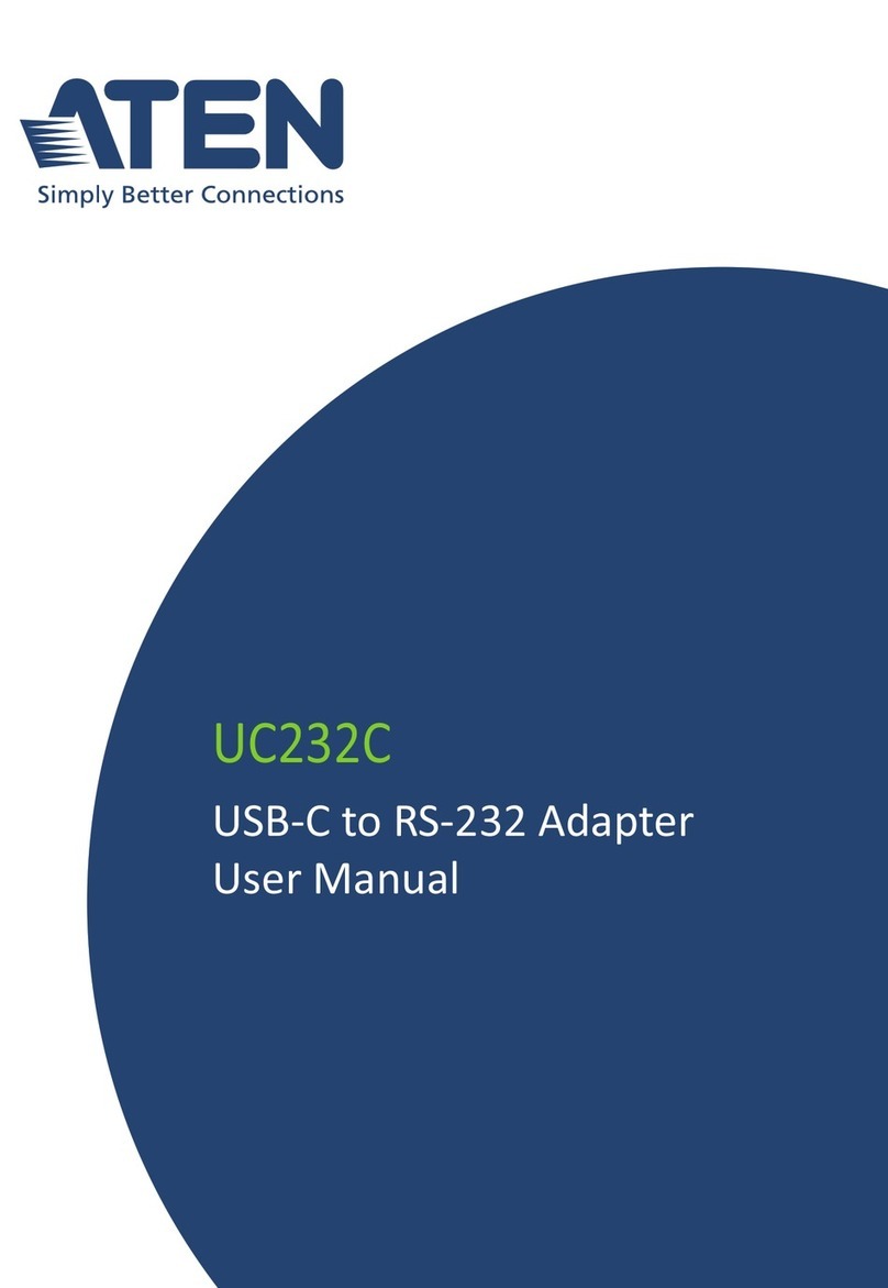 ATEN UC232C User manual