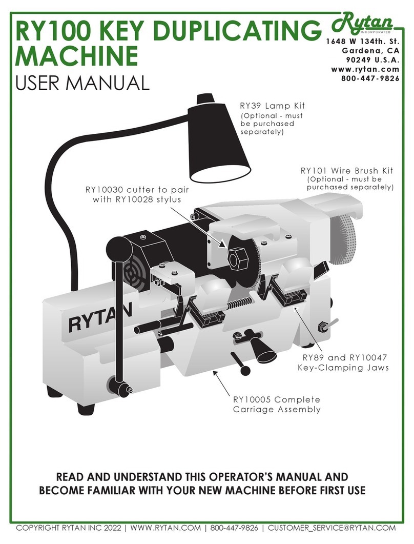 Rytan RY100 user manual Rytan RY100 user manual