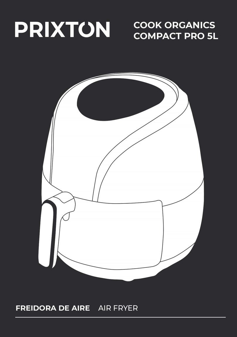 PRIXTON COOK ORGANICS COMPACT PRO 5L manual