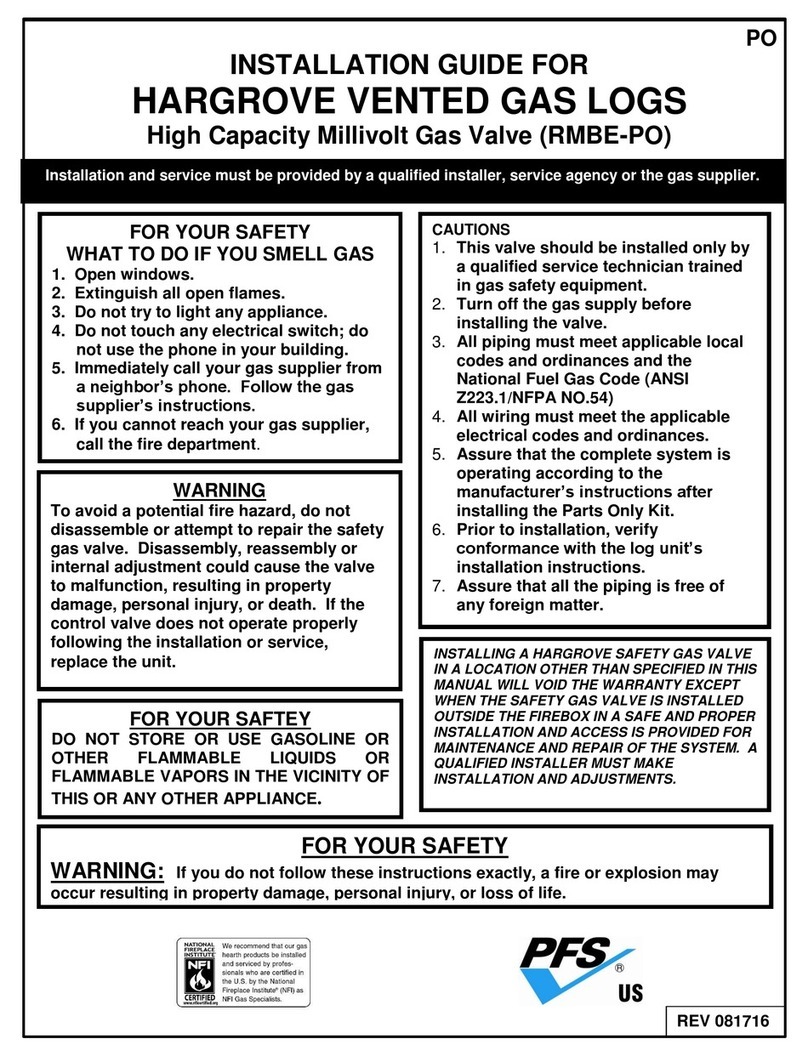 Hargrove RMBE-PO User manual