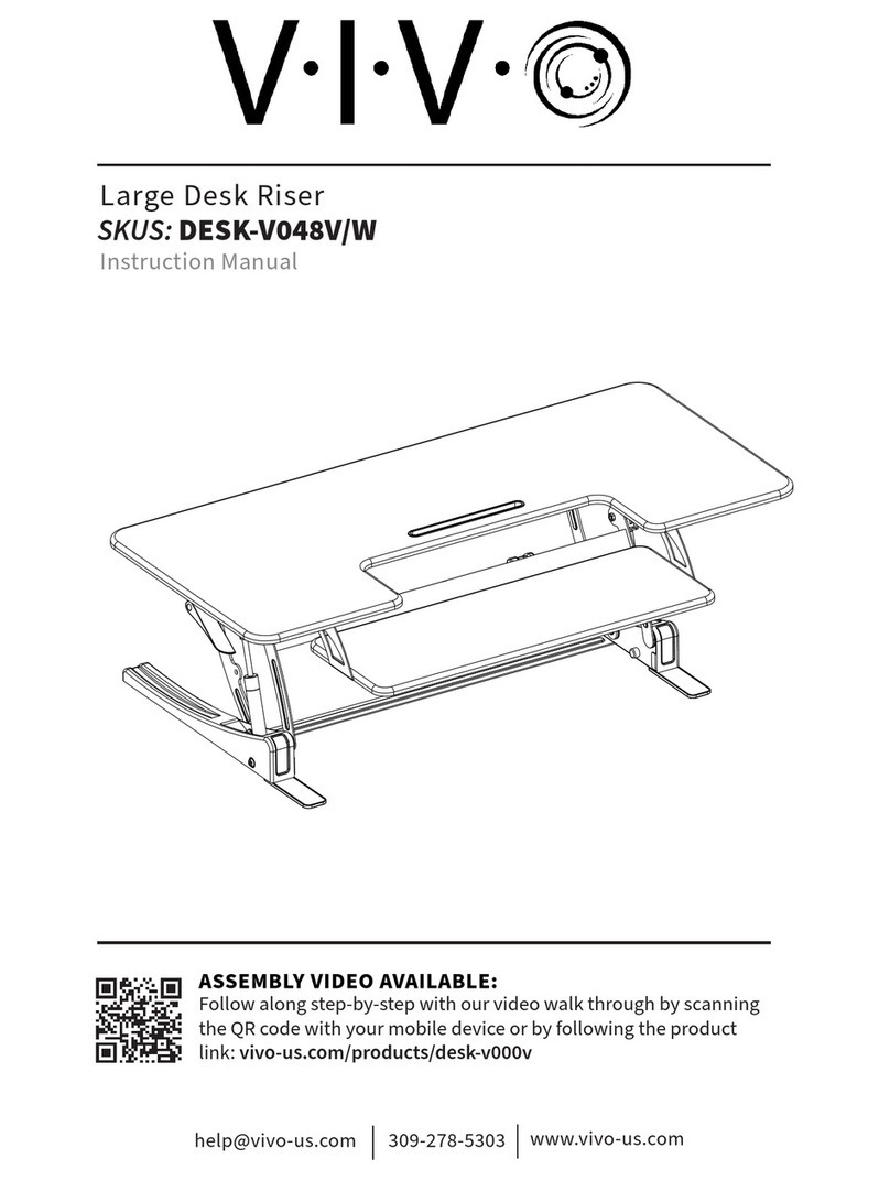Vivo DESK-V048V/W instruction manual