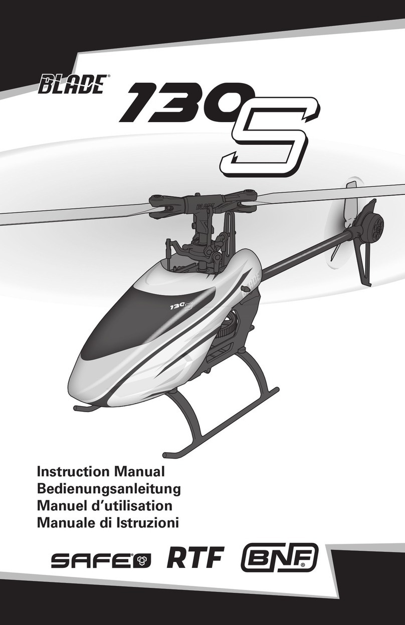 BNF Blade 130 S User manual